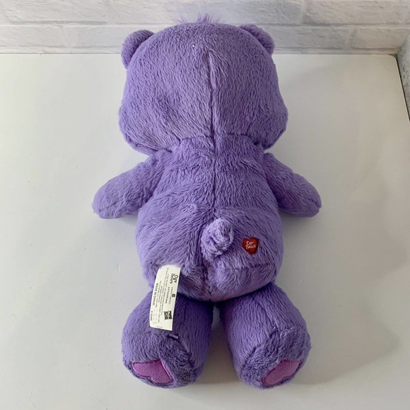 Care Bears American Greetings 2012 Harmony Purple 13” Bear Plush - Picture 4 of 7